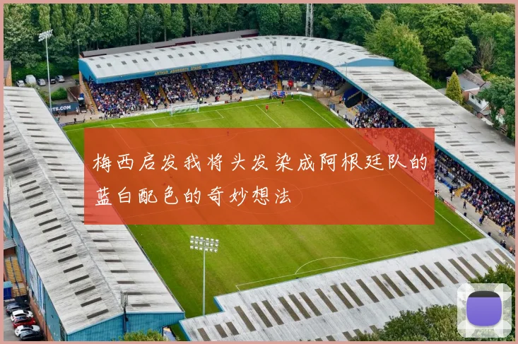 梅西启发我将头发染成阿根廷队的蓝白配色的奇妙想法